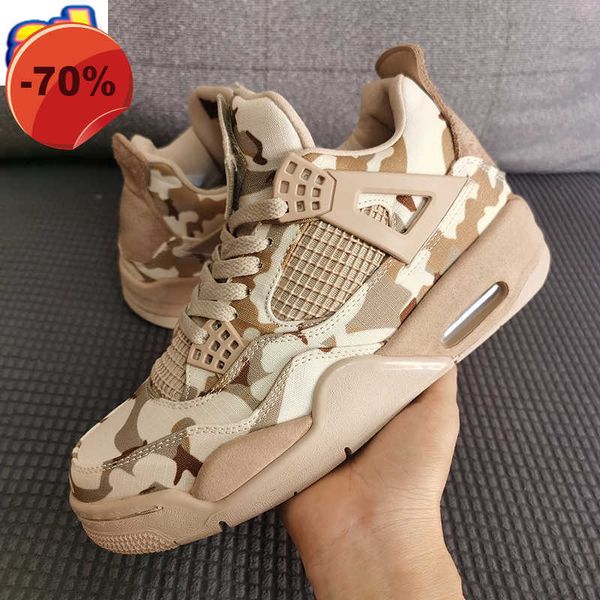 

2022 4 4s mens basketball shoes aleali may camo university blue luxury fashion designer sneakers men women trainers us 5.5-13