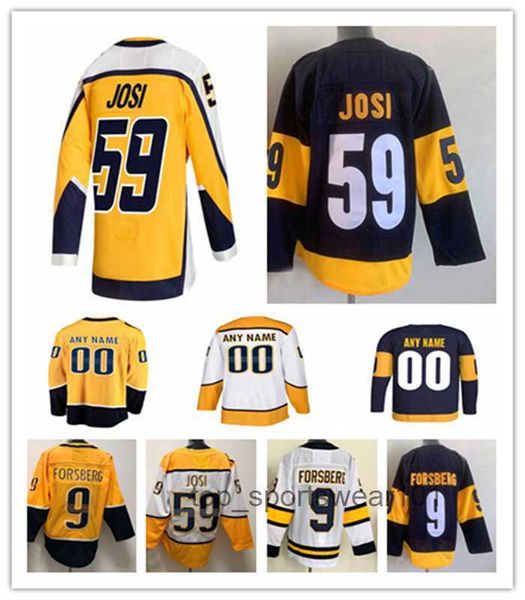 

fans tees 2022 stadium series roman josi hockey jersey mikael granlund filip forsberg ryan johansen matt duchene tomasino mattias ekholm pr, Black