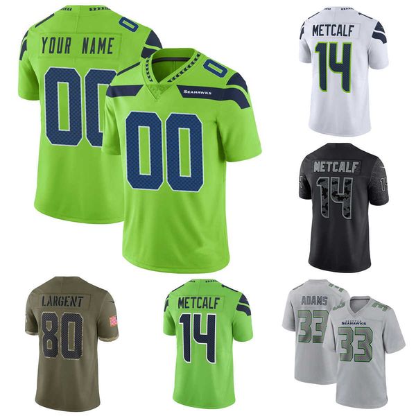 

football custom seattle''seahawks''54 bobby wagner 67 charles cross 12 fan 26 ryan neal joey blount quandre diggs jason, Black;red