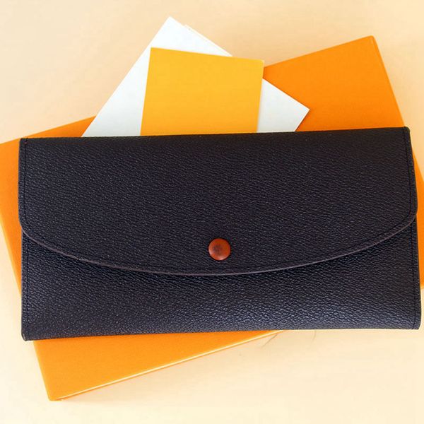 

luxury designer genuine leather aaa quality wallet fashion women's long card bag lady's hand bag complete package gift box with co, Red;black
