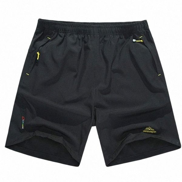 

summer men's quick dry shorts plus size 8xl casual men beach breathable trouser male clothing bermuda masculino 58p6#, White;black