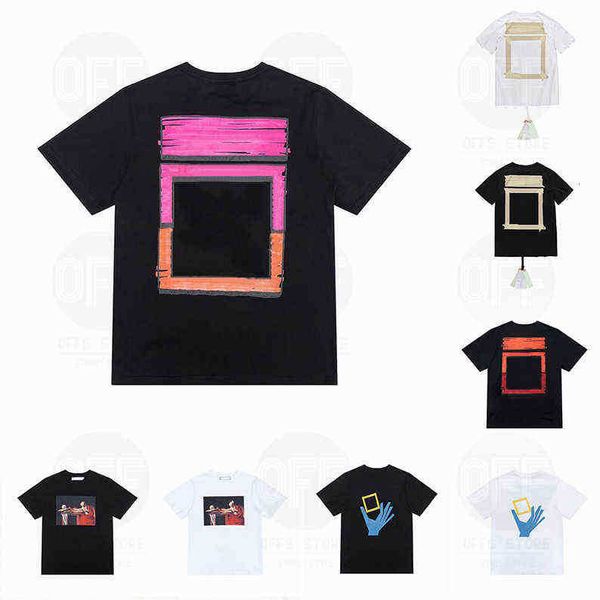 

fashion tshirts summer mens womens designers t shirts loose offs tees brands man s casual shirt luxurys clothing street shorts sleeve, White;black