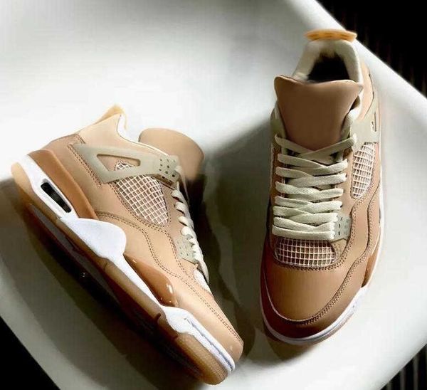 

shoes brand high 4 shimmer mens basketball athletic 4s wmns bronze eclipse orange quartz metallic silver womens sports sneakers