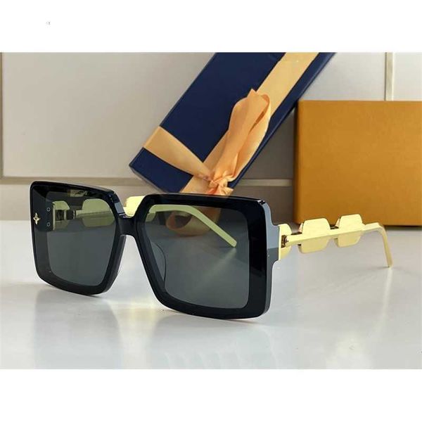 

oversize square sunglasses for women 1492style full frame advanced plank texture gold polishing arms anti ultraviolet summer fashion shades, White;black