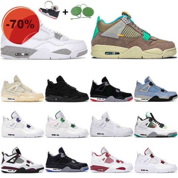 

basketball shoes men 4s 4 taupe haze black cat pure money cool grey royalty university red union guava lemon venom thunder mens trainers