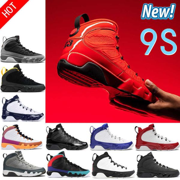 

2022 9 ix 9s men women basketball shoes bred university gold blue gym chile red unc cool particle grey racer blue statue anthracite sport 3.