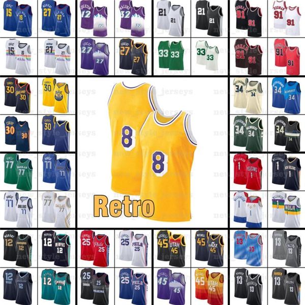 

college wear kevin 7 durant kyrie harden irving luka basketball jerseys giannis james doncic joel dwyane lillard embiid wade antetokounmpo p, Black