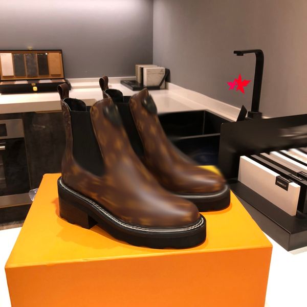 

2023 cycuviva square toe rain boots for women chunky heel thick sole ankle booties designer chelsea boot ladies rubber bootss rain shoes -h0, Black