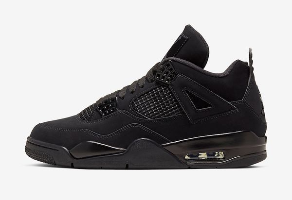 

2022 release authentic 4 black cat basketball shoes black-light graphite 4s outdoor sneakers with original box cu1110-010