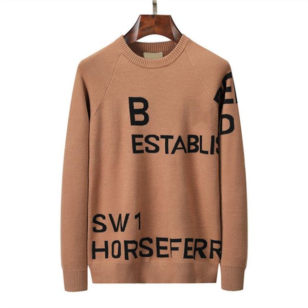 

fashion designer sweatshirt knitted sweaters men women loose jumpers luxury casual autumn winter warm hoodie sweater embroidered letters gz3, White;black