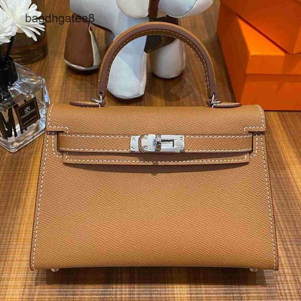 

kellies bags bag 2023 lies woman texture designer bags second her mee generation mini palm print cowhide women's single shoulder portab