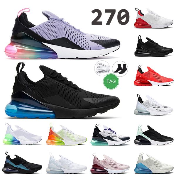 

men women 270 running shoes black p blue betrue igloo inkjet bottom mens trainer sports sneakers size 36-45