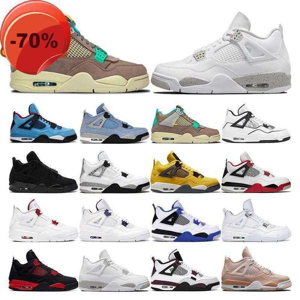 

dress shoes mens basketball shoes 4s women diy university blue white oreo black cat white cement fire red thunder sports sneakers trainers s