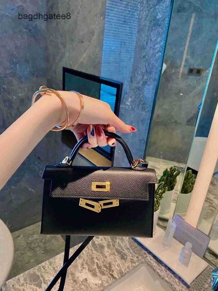 

kellies bags bag shoulder second bags classic woman high-grade leather fashion 2023 lies texture generation one her mee mini messenger femal