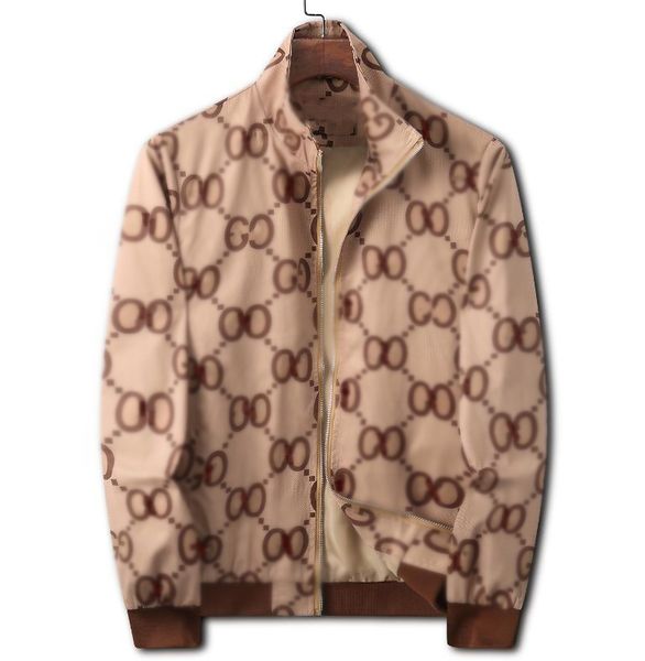 

new men's jacket windbreaker mens womens casual brand designers jacket, Black;brown