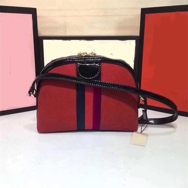 

2022 classic ophidia women bag red and green leather canvas woman shell bags shoulder messenger louiseing crossbody viutoning