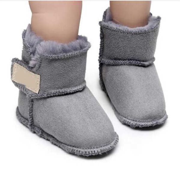 

winter classic toddler infant boots baby shoes kids boys girls comfortable warm boots, Black