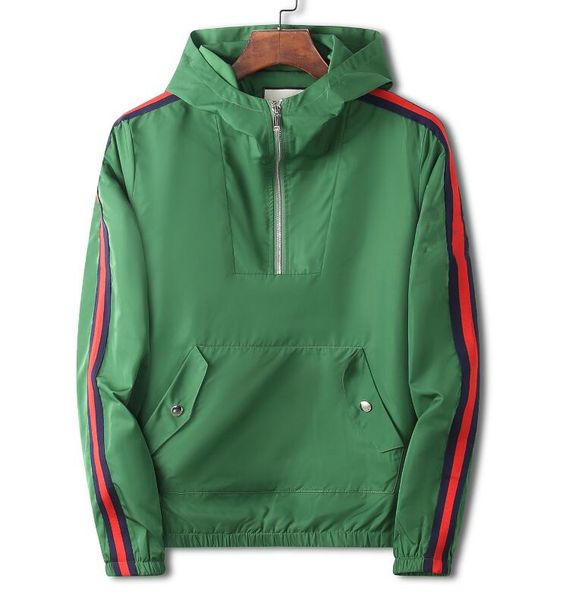 

new men's women's jacket windbreaker sportswear outerwear casual brand designers jackets coats, Black;brown