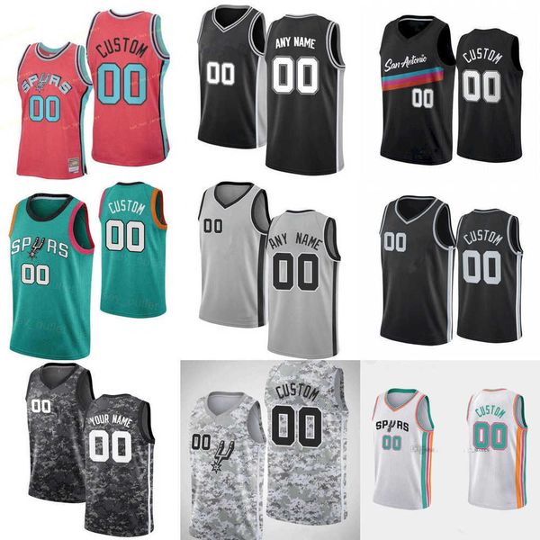 

men women youth san antonio''spurs''custom 26 dominick barlow 55 hall tim 21 duncan tony 9 parker manu 20 ginobili baske, Black;red