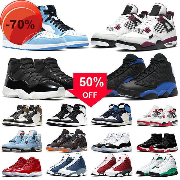 

dress shoes mens sneakers basketball shoes 1 dark mocha university blue 4s fire red 11s 25th anniversary 13s flint hyper royal women sports, Black