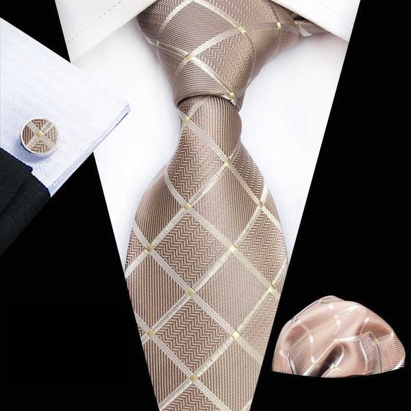 

bow ties huishi mens ties luxury designer brand striped floral tie pocket square cufflinks office accessories wedding party 3-piece set l221, Black;gray