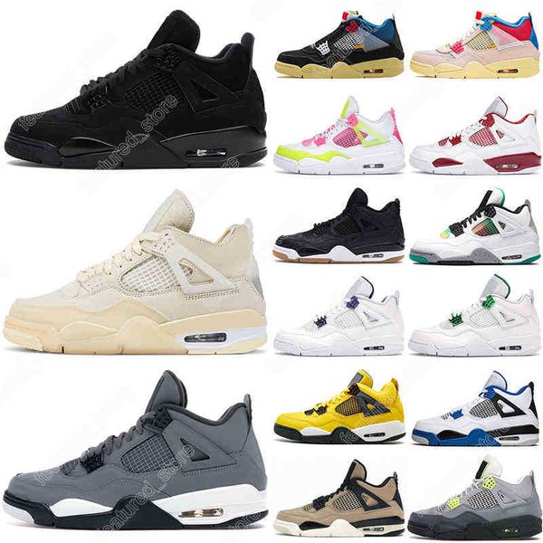 

7-13 white 4s desert moss basketball shoes for men women 4 university blue #39 taupe haze bred sail court purple mens trainers sport