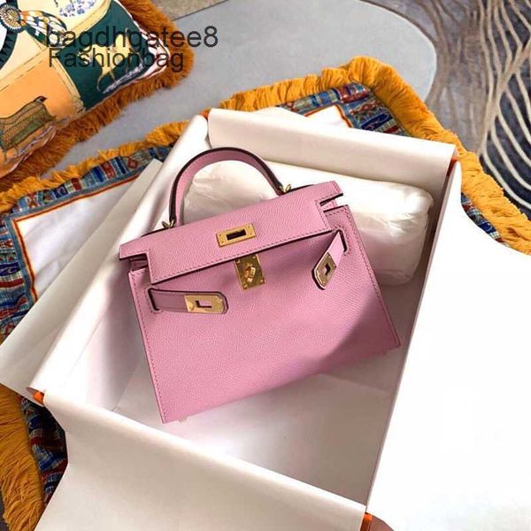 

bag woman 2022 shoulder single classic bags mini leather fashion kellies generation hermee palm print second messenger keliy 89y2