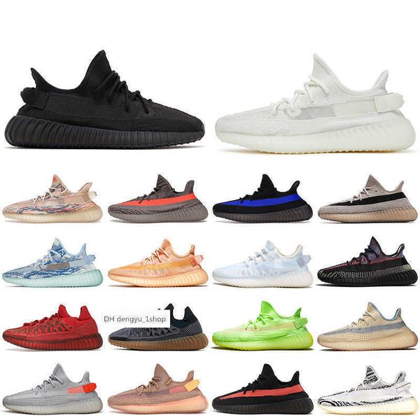 

yezzzy shoes 2022 onyx bone pure oat static casual v2 boosts''yezzies''350 shoes, Black