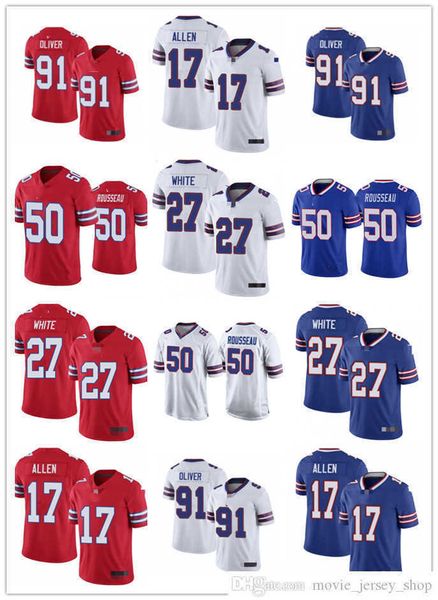 

football jerseys men women youth buffalo''bills''40 von miller 17 josh allen 14 stefon diggs 26 devin singletary 11 cole, Black;red