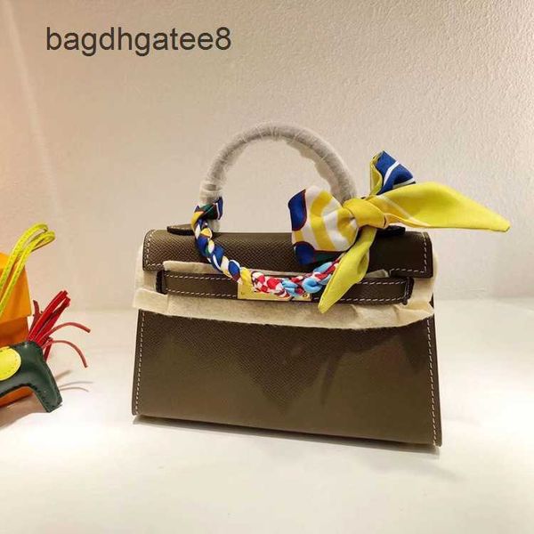 

h lock kes bags bag bags generation second versatile mini designer lies herbag cowhide palm print 19cm women's portable single shoulder
