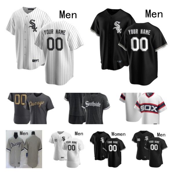 

baseball jerseys men women youth chicago''white sox''7 tim anderson 88 luis robert 79 jose abreu 24 yasmani grandal 32 g, Blue;black