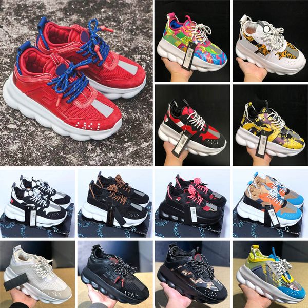 

brand designer sneakers boots casual shoes sneakers suede shoes chain reaction italian reflective triple black white multicolor men's w