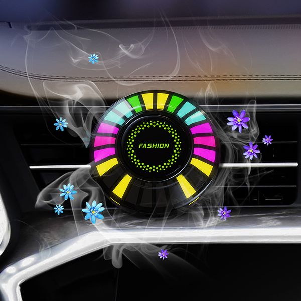 

automobile atmosphere lamp led lamp in the car fragrant pickup voice control music rhythm air vent