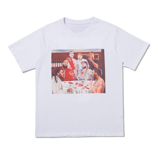 

summer mens designer t shirt streetwear men women hip hop short sleeve mens scotton tees s-xl280y, White;black