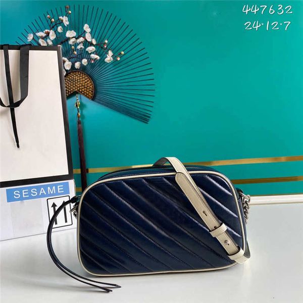 

7a designer shoulder tote bag fashion handbags marmont crossbody bags women small genuine leather chain cross body totes purses
