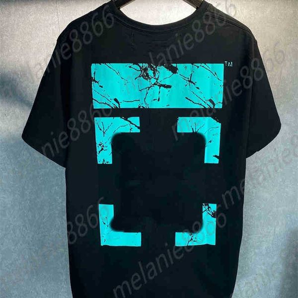 

offs men's t-shirts style white summer women's and gilded graffiti arrow short sleeve t-shirt fashion br lovers european loose bot, White;black