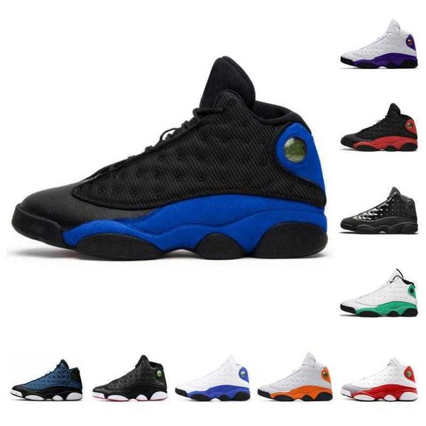 

boots jumpman 13 men basketball shoes 13s brave blue court purple obsidian del sol reverse bred hyper royal red flint starfish chicago mens, Black