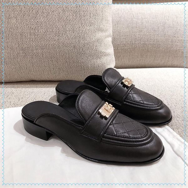 

lady shoes super official website early spring series british retro design with box are us35-41 zfr, Black
