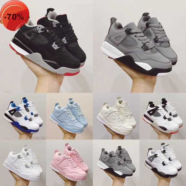 

dress shoes 4 jumpman4s children basketball shoes mens black cat white oreo bred boys girls trainers sneakers outdoor sport eur 22 -37