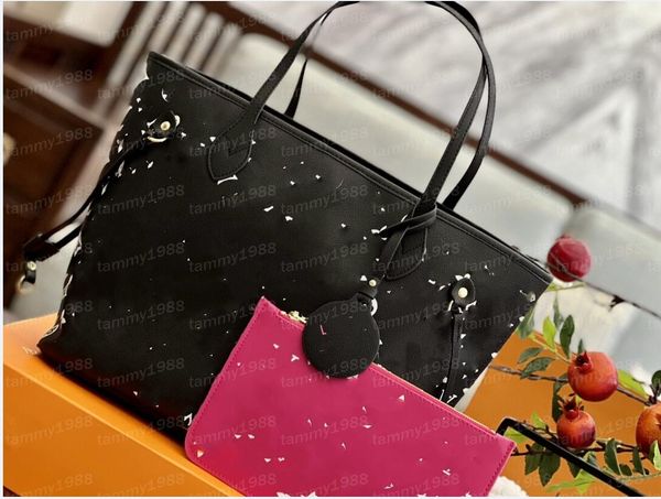 

genuine leather 5a quality luxurys designers shoulder bags woman travel shopping bag classic handbags large capacity versatile lady wallet f