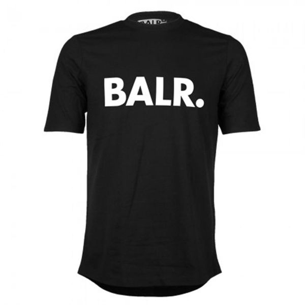 

high-quality new fashion summer style balred t shirt men short sleeve blar tshirt clothing round bottom long back balr t-shirt258b, White;black