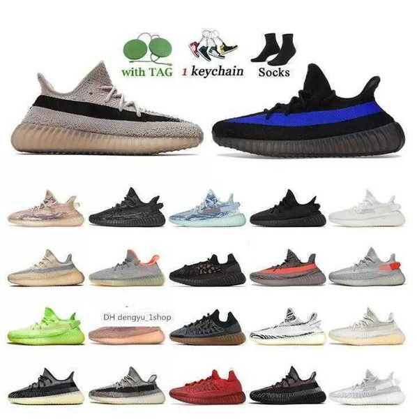 

yezzzy shoes new kanyes mens women running shoes natural yecheil oreo desert sage earth asriel'' v2 boosts''yezzies&#039, Black