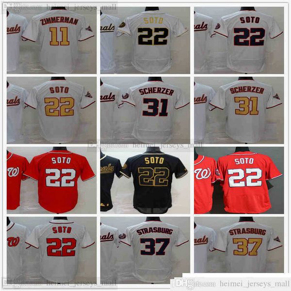 

2021 stitched baseball 22 juan soto jerseys blue 31 max scherzer jersey black white orange red blank no number name for man size s-xxxl