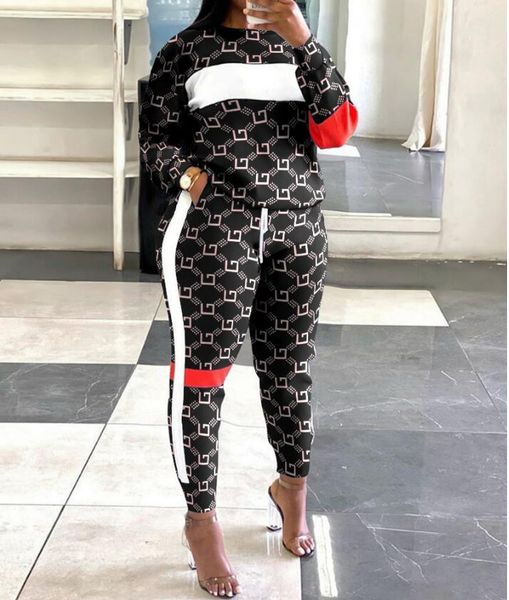 

women's tracksuits y2k casual two piece set spring autumn women's sets long sleeve sport pants lady trouser suits, Gray