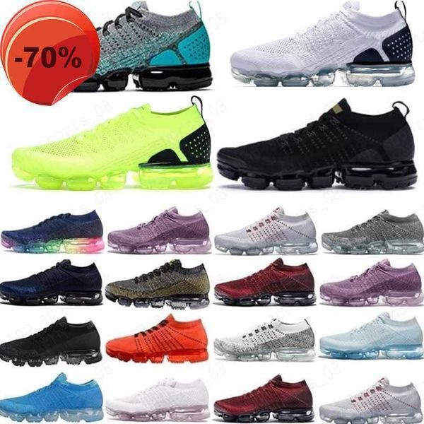

2022 chaussures moc 2 laceless 2.0 running shoes triple black mens women sneakers cushion trainers zapatos