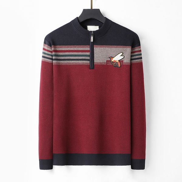 

fashion designer sweatshirt knitted sweaters men women loose jumpers luxury casual autumn winter warm hoodie sweater embroidered letters zo5, White;black