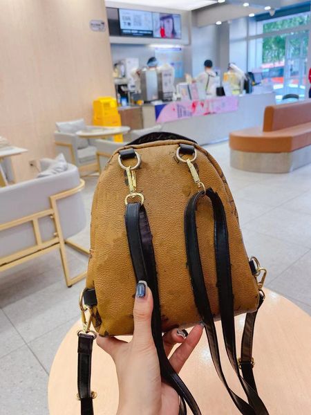 

2023 mini small backpack female lettering women's backpack classic fashion grils bags yellow colors