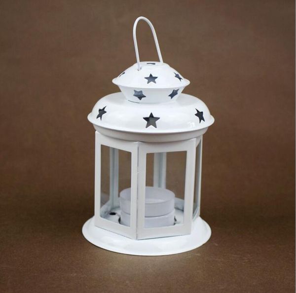 

iron glass candle holder christmas decorative lantern for wedding decorations