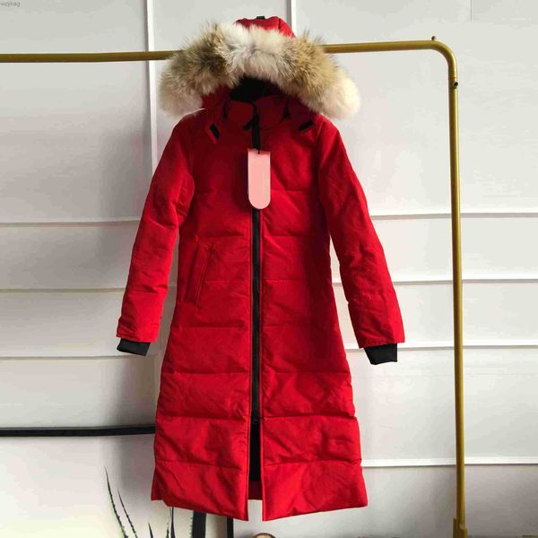 

down jacket canada down jackets men's and women's long trendy thick thermal, Black