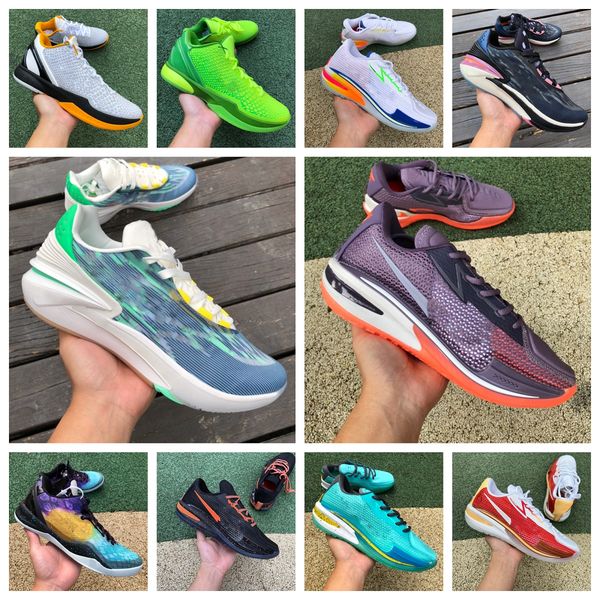 

zoom g.t. cut 1 mens basketball shoes gt barely green white eybl black desert berry laser blue violet bright crimson green grinch think pink